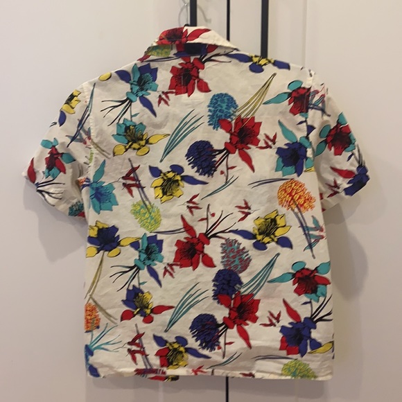 Topo designs floral button down sz S - Picture 2 of 2